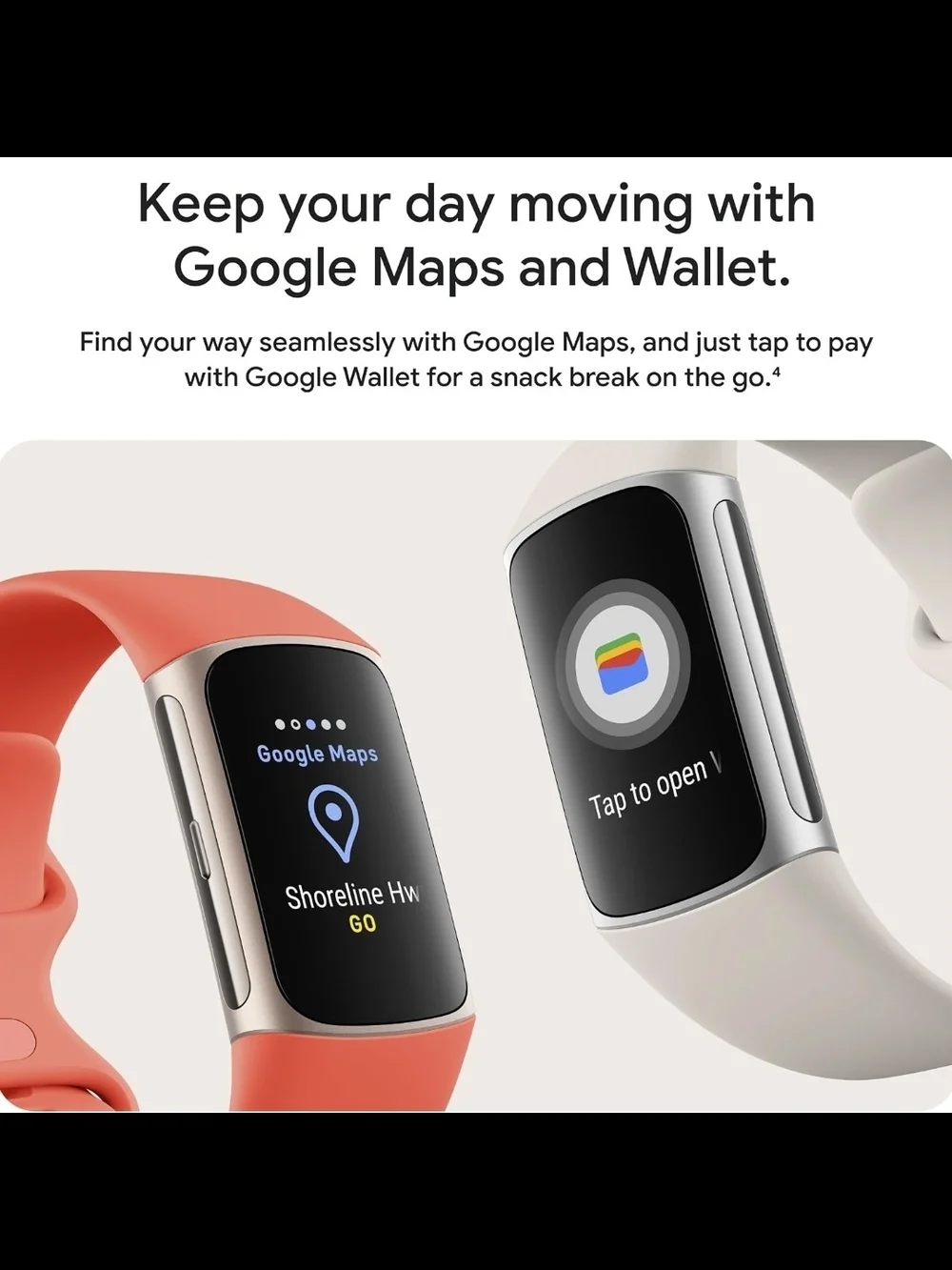 Fitbit Charge 6 Fitness Tracker with Google Apps - Heart Rate - Health Tracker